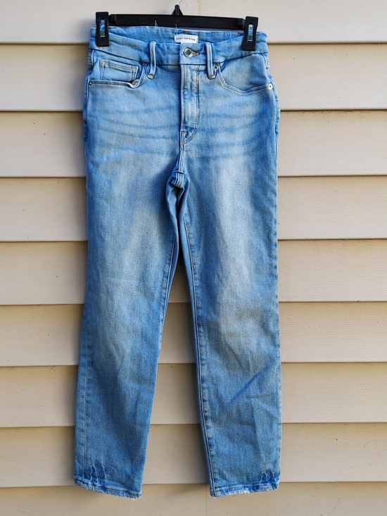 Good American Denim - Good American Light Blue Bootcut Woman Jeans Size 6/28